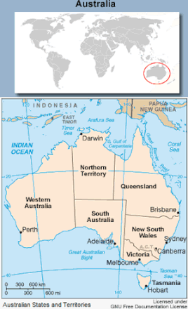 Australia Bird Distribution