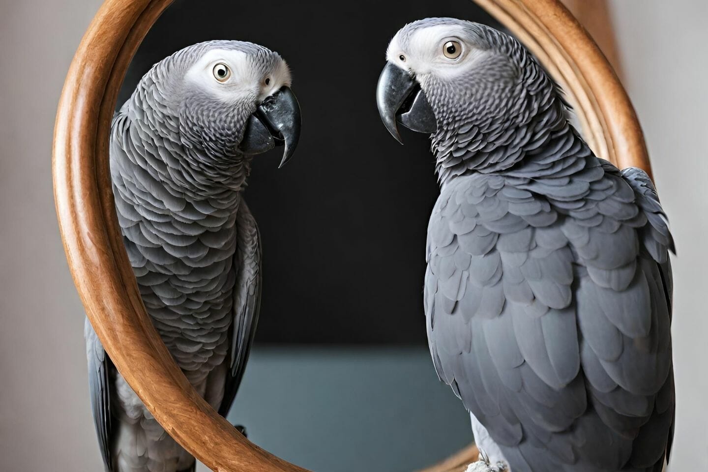 Do African Grey Parrots Like Mirrors? Can They Recognize Themselves in